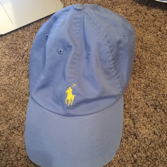 light blue ralph lauren cap